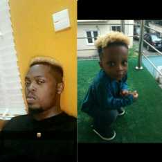 Why I Changed The Colour Of My Son’s Hair – Olamide Reveals